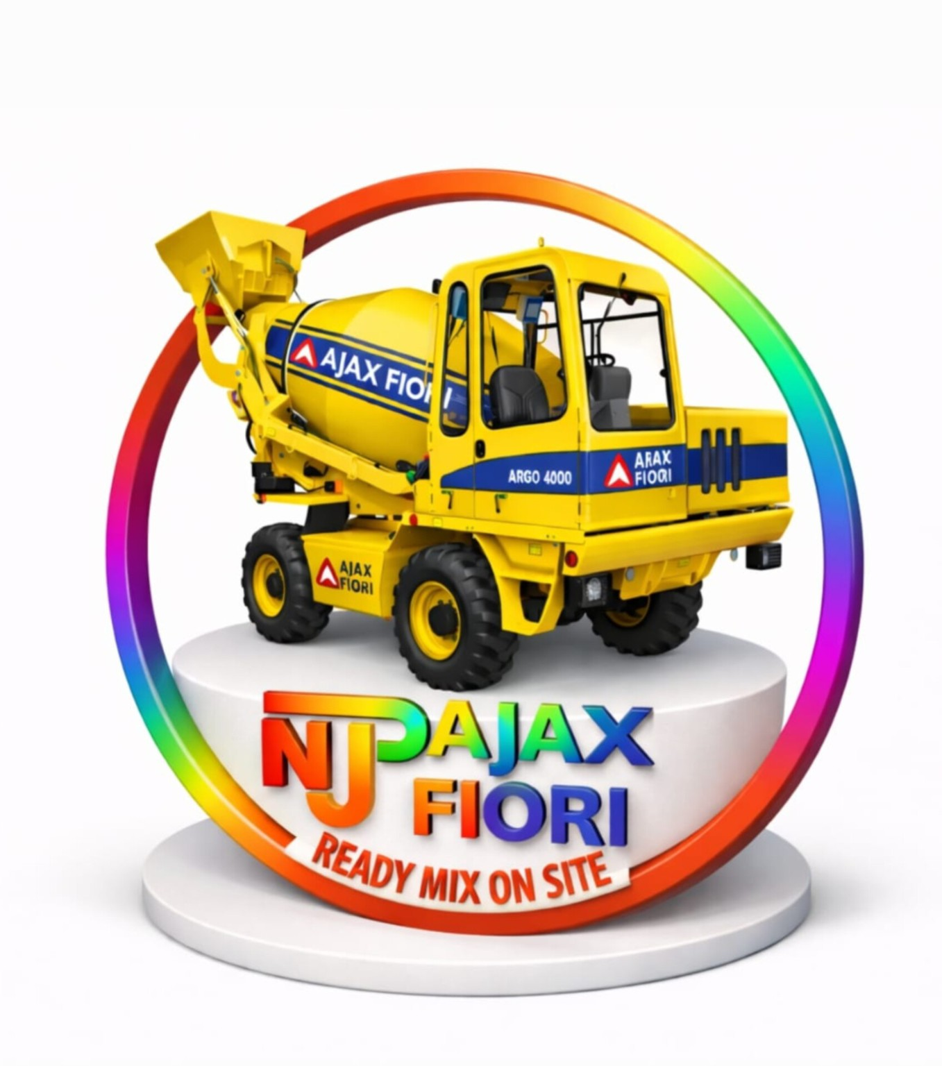 NJP AJAX FIORI RENTAL SERVICE Logo